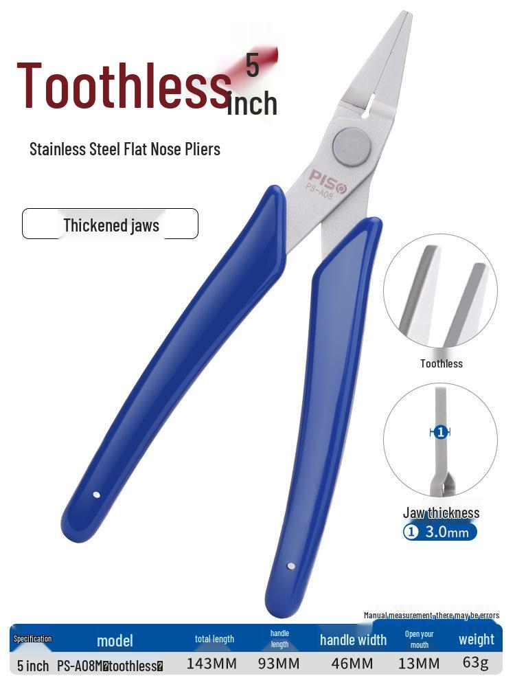 High Hardness Chrome Vanadium Alloy Steel Pliers: Water Mouth, Cutting, Wire, Side, Diagonal Cutters for Industrial Use.