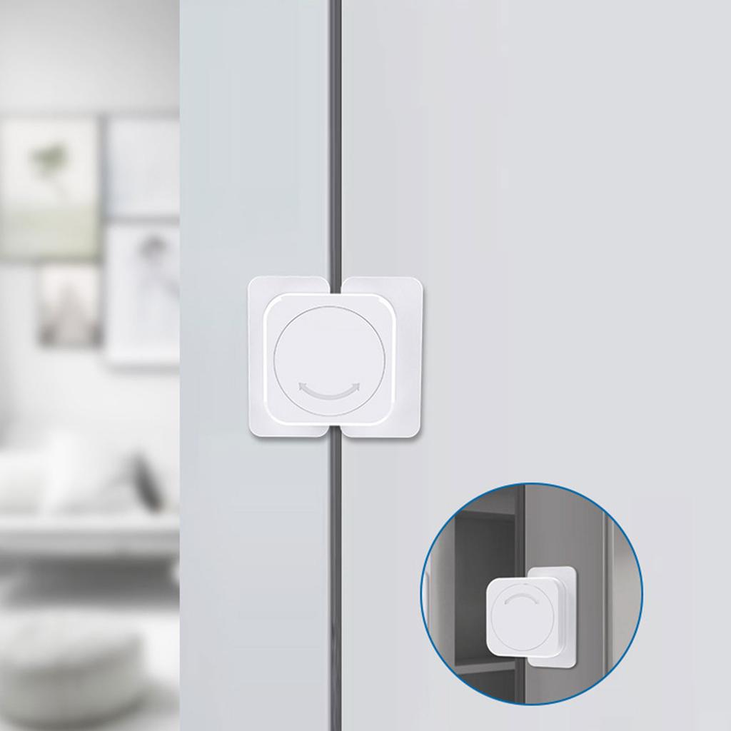 Multi-function Lock Baby Anti-Pinch Door Artifact Drawer Lock Refrigerator Lock Child Safety Lock Door Lock Cabinet Lock