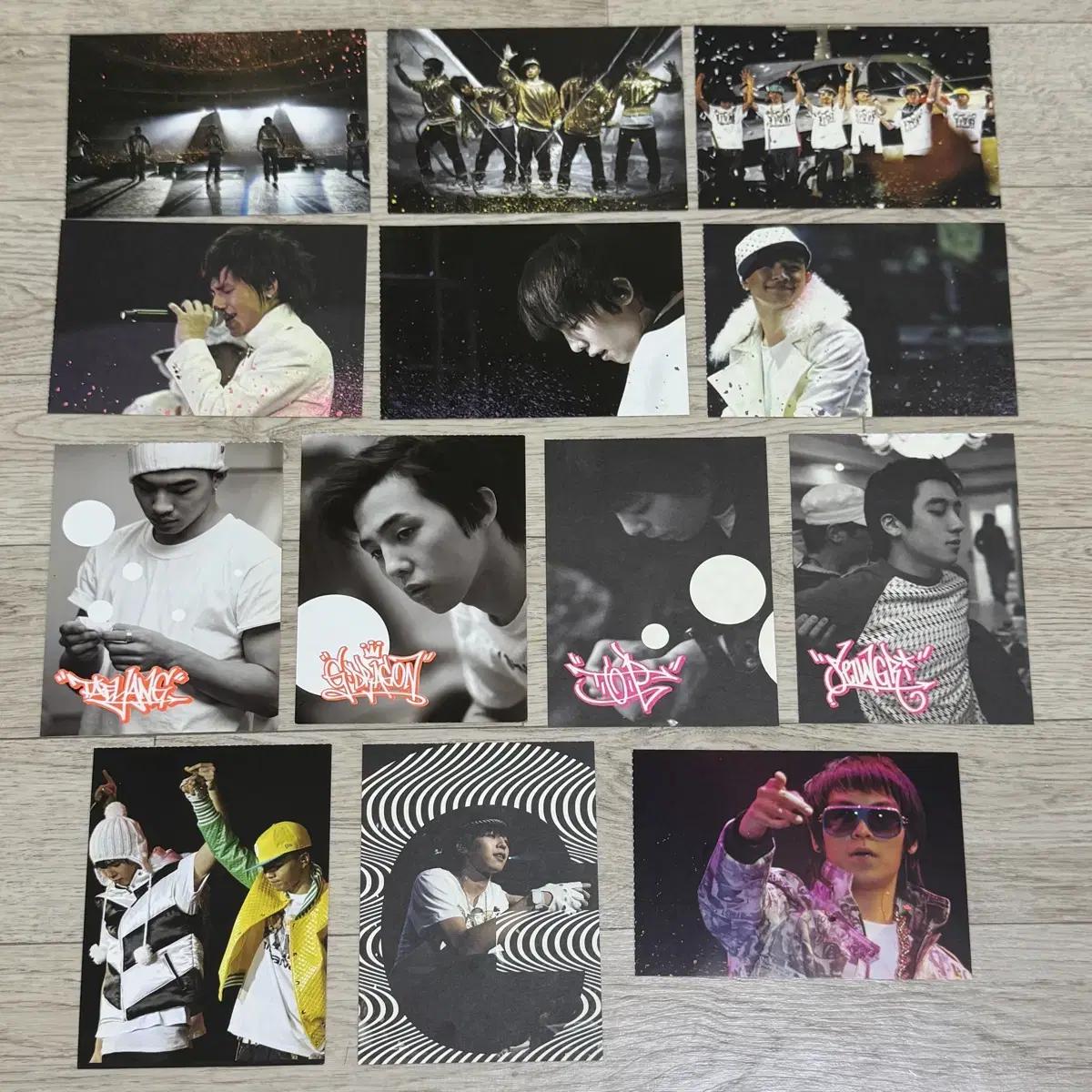 

Big Bang Photo Postcard Set 14 Cards Official Goods