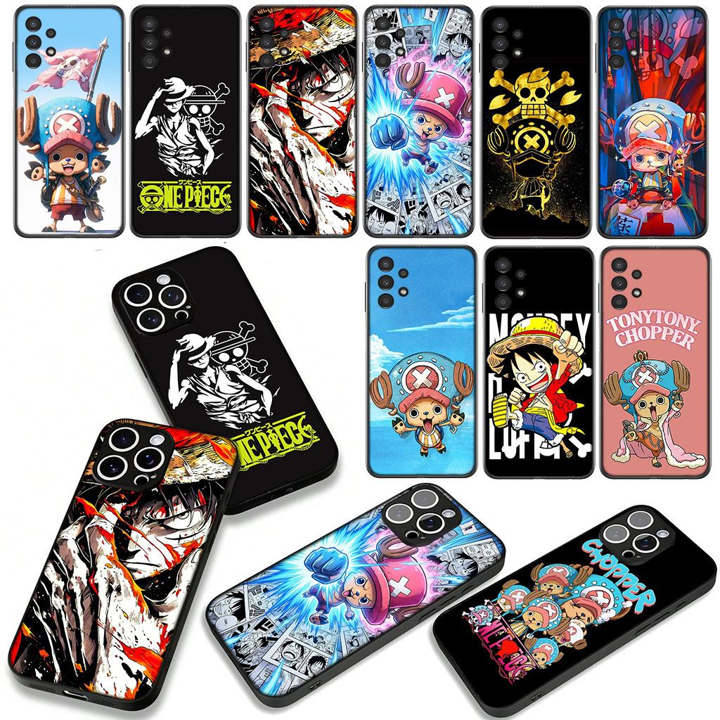 Cover for Apple iPhone 16 15 14 Plus 13 12 Mini 17 Pro Max + ProMax 16E Air 16+ 15+ Phone Case Tony Chopper Luffy One Piece