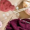50 Stück Acrylknöpfe für Hut, 20mm Acrylknöpfe zum Basteln Runde Knöpfe, Strickmütze Herstellungsbefestigungswerkzeug
