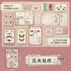 30pcs Retro Scrapbook Background Material Pack DIY Junk Journal Handmade Collage Decoration Aesthetics Stationery Craft Paper