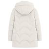 Women's Hooded Coat Ladies Winter Cotton Coat Thickened Warm Jacket