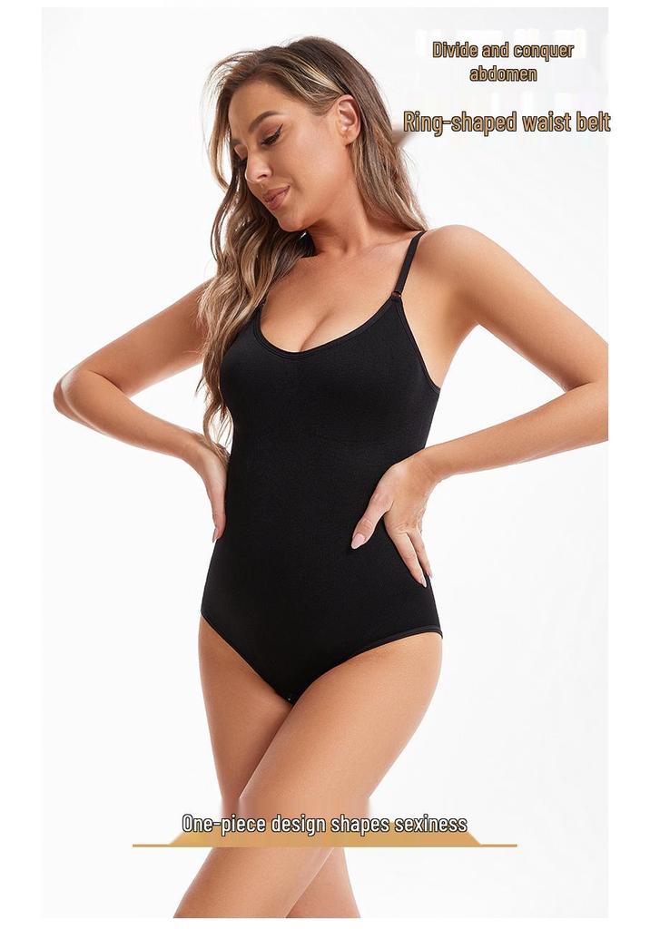Women's Cross-Border Body Shaper: Abdomen Control, Open Crotch, Butt Lift, Camisole Corset