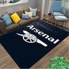 1pc Football Club Rug, Comfortable Printed Home Area Carpet, Cozy Office Chair Rug
