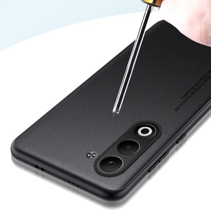 Case for OPPO A5 Carbon Fiber PU Leather Cover for OPPO A5X A5 Pro A3X A3 A2 A1 A80 A60 A40 Matte Anti-Shock Plain Cases Bumper