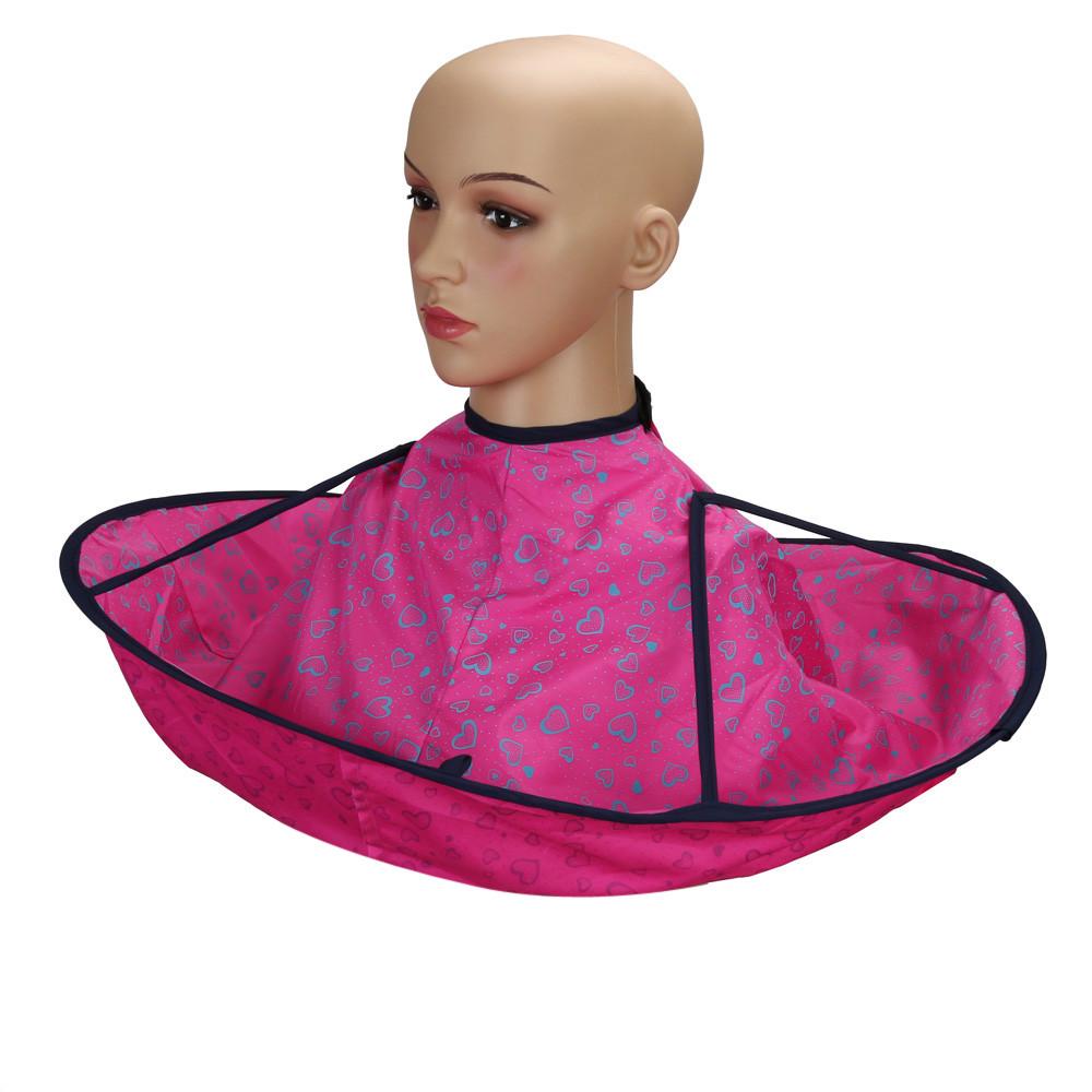 DIY stříhání vlasů plášť Umbrella Cape Salon Holičský salon a domácí stylisté používající