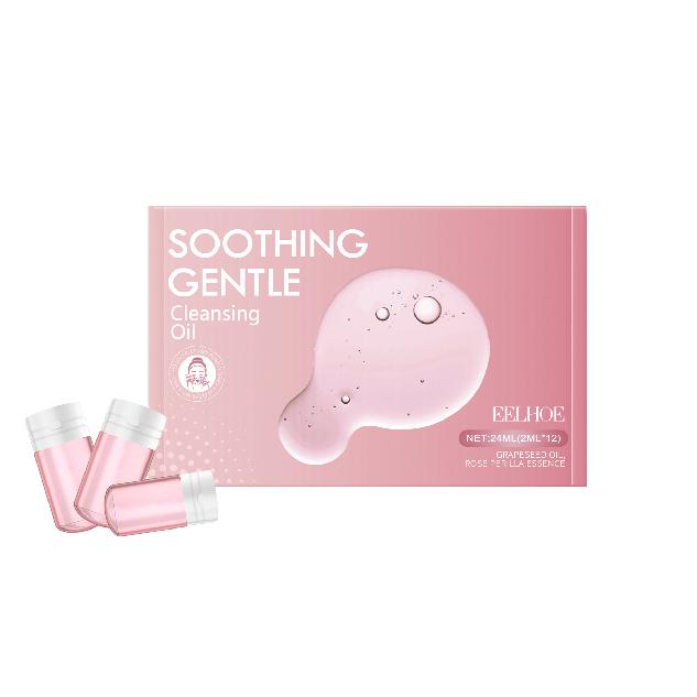 EELHOE Gentle Makeup Remover Oil Gentle Soothing for Face Eyes Lips Clear and Non-Tightening Makeup Removal New Choice