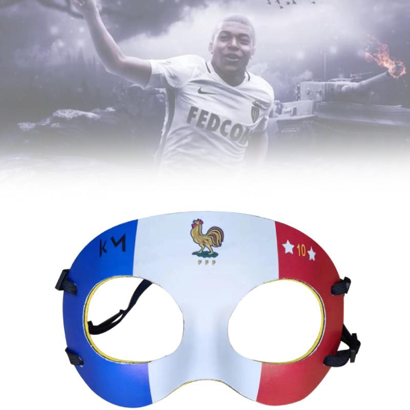 Mesterskap Europeisk Fotball Cosplay Mbappe Maske Gaulois Ansiktsbeskyttelse