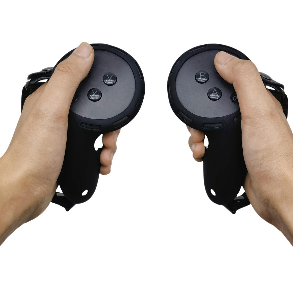 Silicone Case Set for Meta Quest 3S VR Headset, Controllers Protective Cover