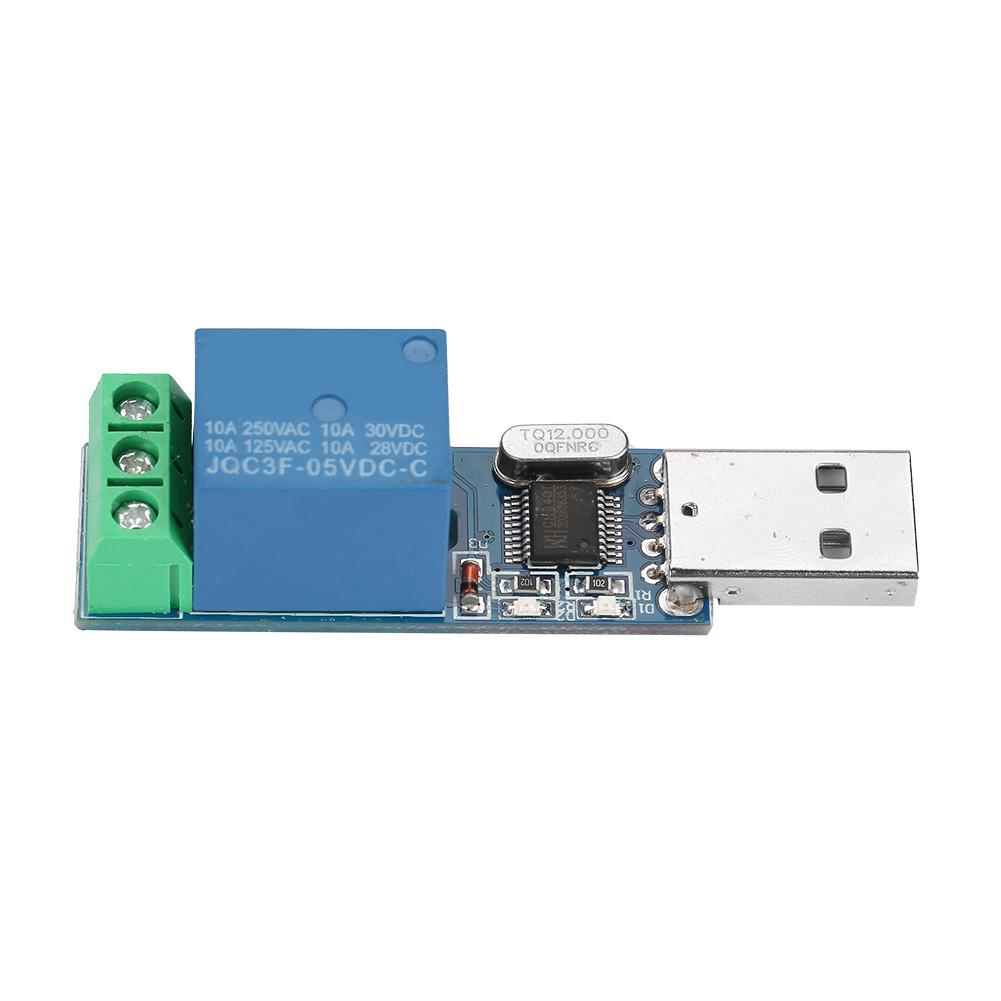 

USB-релейний модуль MCU PC USB Smart Control Switch Jog Self Locking