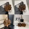 Trendy Pu Shoulder Bag For Women 2023 Autumn Winter Vintage Casual Water Bucket Bag