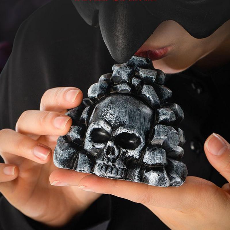 Aztec Whistle Loud Spookys Aztec Scary Death Whistle Realistic Human Screaming Aztec Ghost War Whistle Skull Head Toy