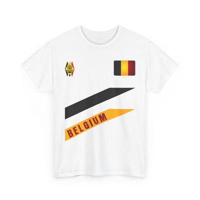 Belgium Flag T-Shirt, Belgium Soccer Supporters Belgian Women Men T-Shirt