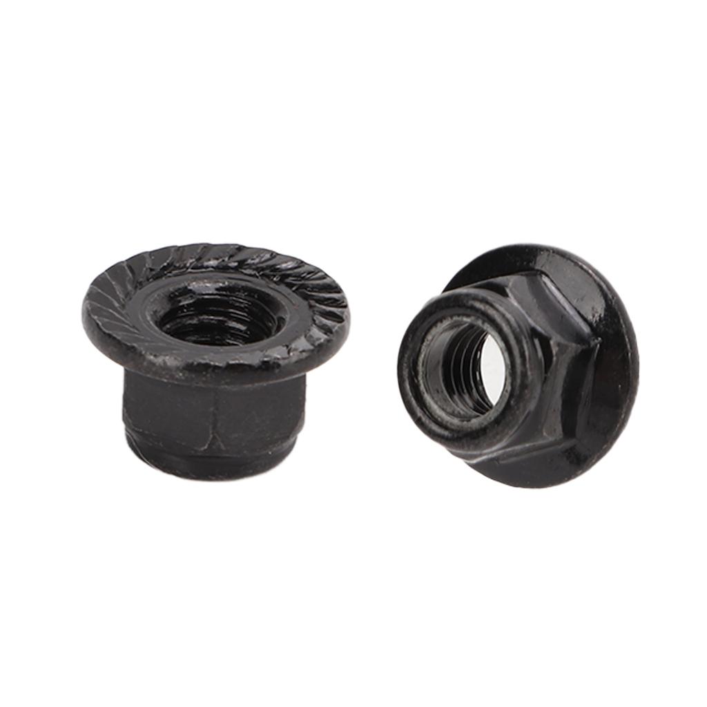 10 Pcs Lock Tire Nut Corrosion Resistant RC Model Car M5 Flange Nut Lock Tire Nut