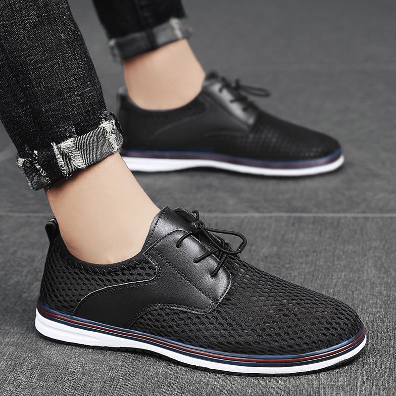 Fashion Hollow Out Fashion Mens Sneakers Breathable Men's Shoes Men Casual Summer Shoes 2024 Lightweight  Male Comfortable Driving Shoe