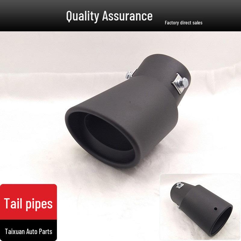 Blue Titanium Exhaust Tailpipe for Cruze, Livina, Senya, Vios, and New Bora