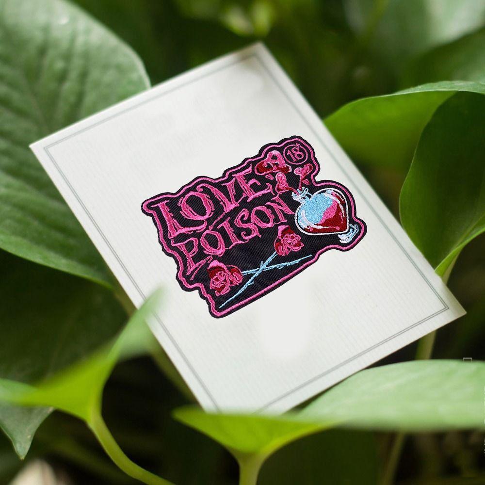 

Iron on Embroidered Patch Punk Style Clothes Appliques Clothing Accesories Clothing Patch Sewing