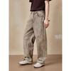 GXG Men's Washed Straight-Leg Denim Pants