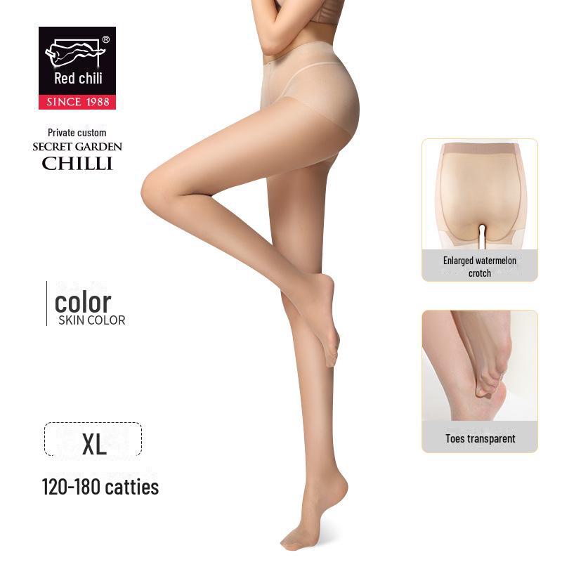 Red Pepper Women's Large Anti-Snag Durable Summer Stockings, Fits Up to 200 Pounds