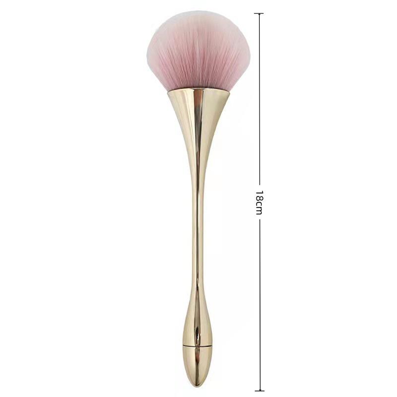 

Manicure Nail Cleaning Art Brush Soft Dust Remover for Acrylic Gel Nails Convenient for Salon and Home Beauty Care