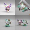 Cute Kuromi My Melody Figure Toy Playset Cake Topper For Diy Accessories