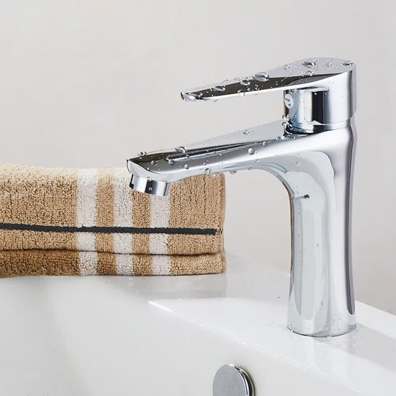 TLXT Brass Water Drop Basin Mixer Faucet CN plug (adapter included)
