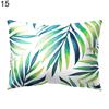 Tropical Green Leaves Rectangle Pillow Case Cushion Cover Sofa Home Decoration