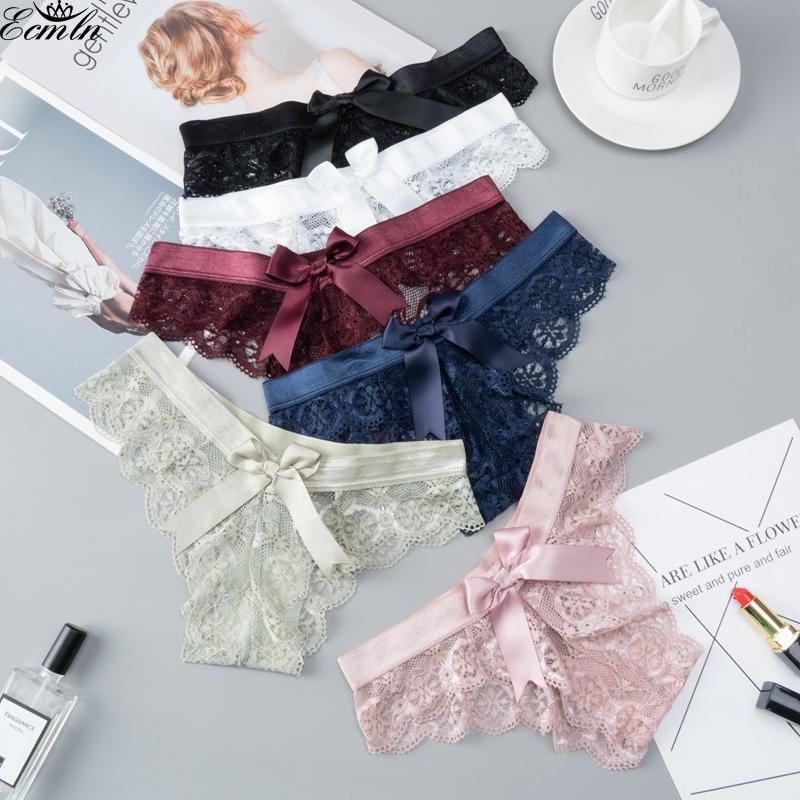 Lady Amazing Lingerie Lace G String Underwear Female T-back Sexy Fashion Thong Ladies Back Bow Transparent Panties