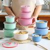 Food Grade PP Food Storage Container with Airtight Lid Refrigerator Organizer for Vegetables Grains Noodles