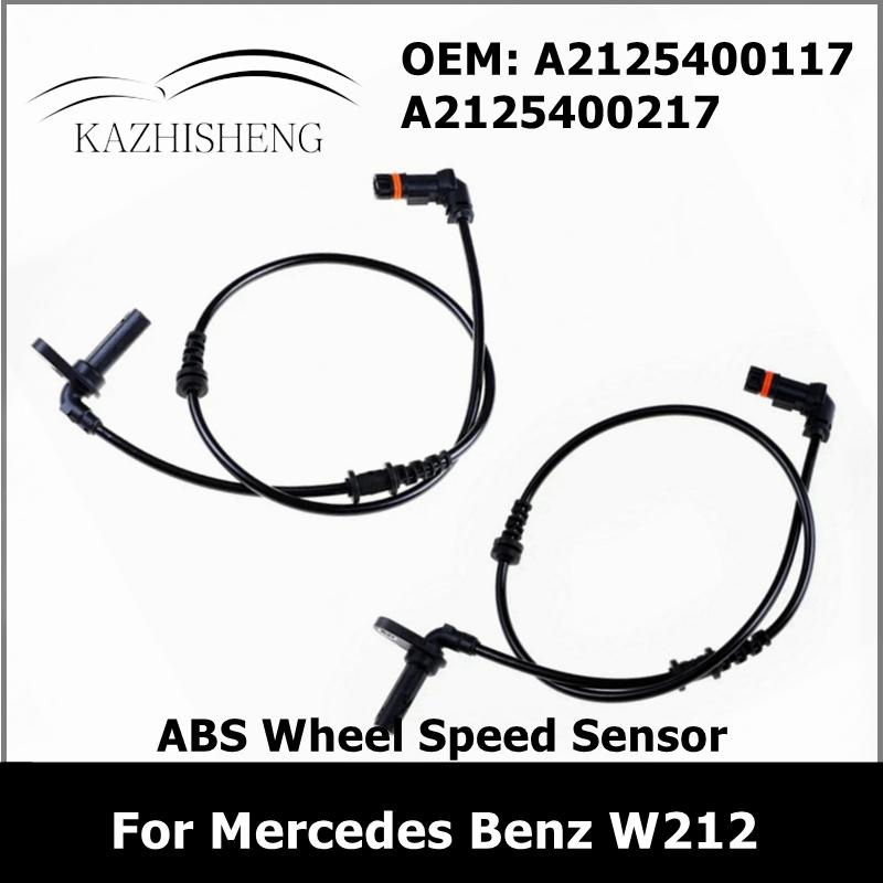A2125400117 A2125400217 1Pair ABS Wheel Speed Sensor 2125400117 2125400217 for Mercedes Benz W212 S212 X218 CLS C218 W212 S212