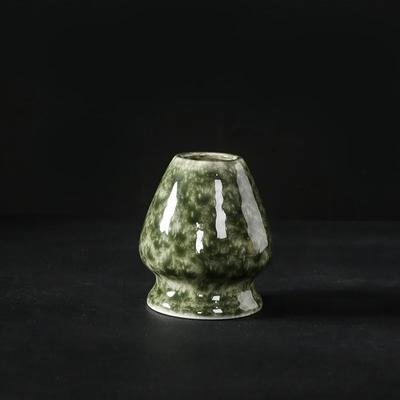 Matcha Whisk Holder Tea Ceremony Matcha Bowl Traditional Matcha Ceremony Starter Ceramic Chasen Whisk Stand for Beginner