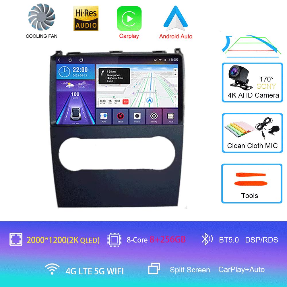 Android14 Car Radio For Mercedes Benz B200 A B Class W169 A160 A180 A200 A220 2009-2012 Multimedia Video Player Stereo GPS Navig