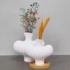 Silicone Vase Moulds Silicone Planter Molds Striped Shape Craft Molds Sculpture Moulds Suitable for Flower Arrangements