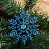 6/12pcs Simulation Snowflakes Christmas Tree Hanging Ornament Christmas Fake Snowflakes Winter Party Navidad New Year Decoration