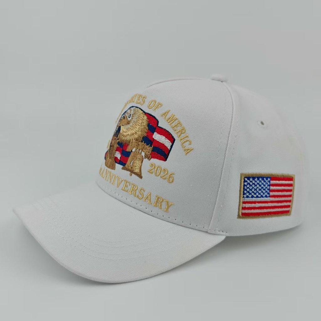 Independence Day Embroidered Baseball Cap With Sun Protection For Outdoor Activities
