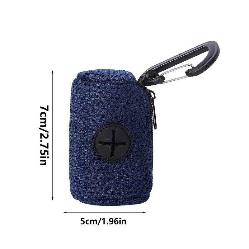 Dog Poop Bag Dispenser Hangingable Dog Poop Bag Holder Poo Bags Dispenser for Dogs Walking Garbage Bags Dispensers Pet Supplies