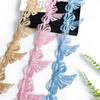 Three-Dimensional Embroidery Bead Bow Lace Diy Handmade Dress Cloth Sticker