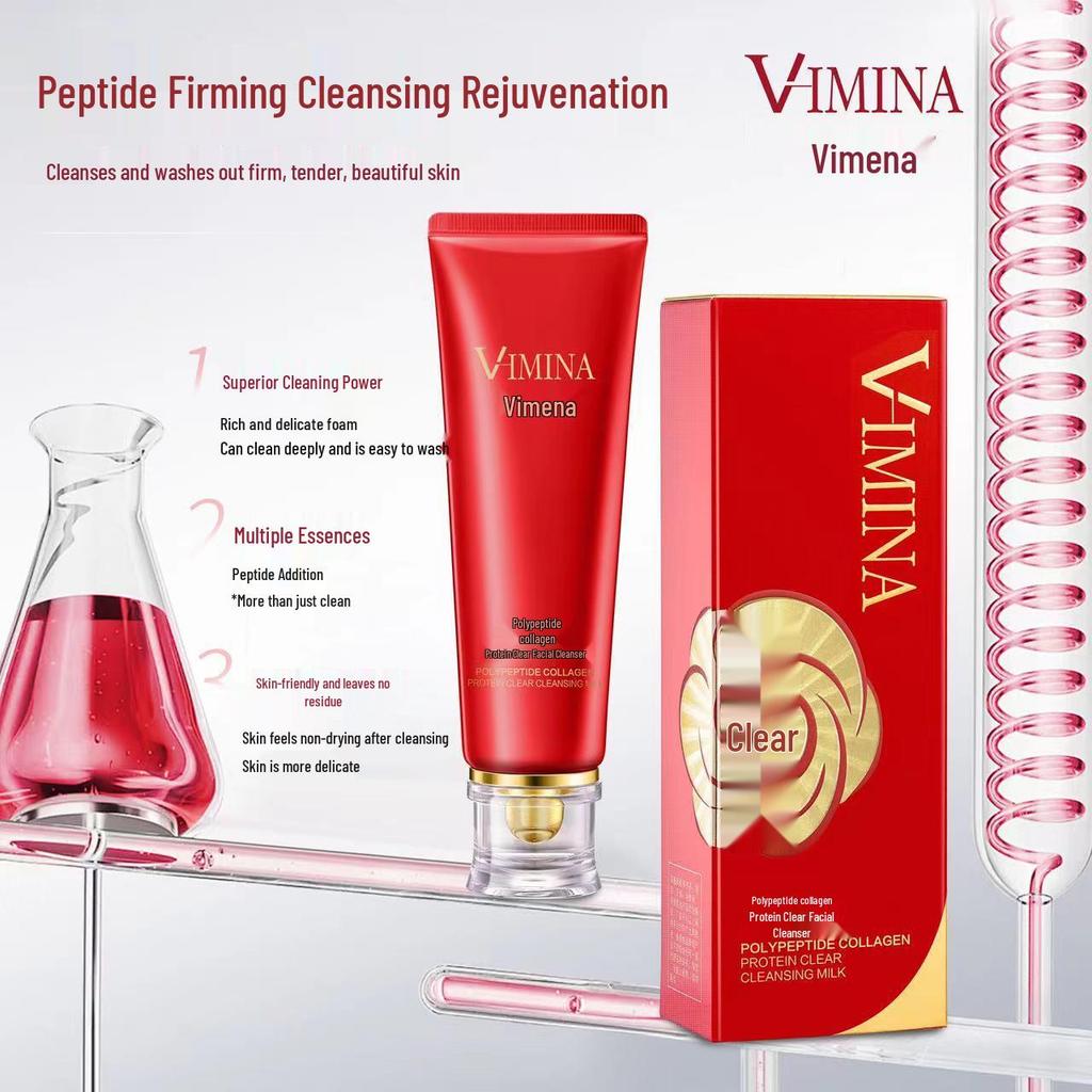 Radiant Peptide Collagen Set: Tender, Moisturizing, Non-Greasy Skincare for Brighter Skin Tone.