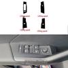 Volkswagen T-Cross Interior Carbon Fiber Gear Console and Door Film Stickers for 20 Models