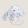 Rabbit Rabbit Mini Crossbody Bag With Pearl Chain For Daily Girls