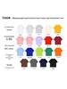 Multi-color Drop Shoulder Loose Fit Cotton T-shirt with Custom Logo