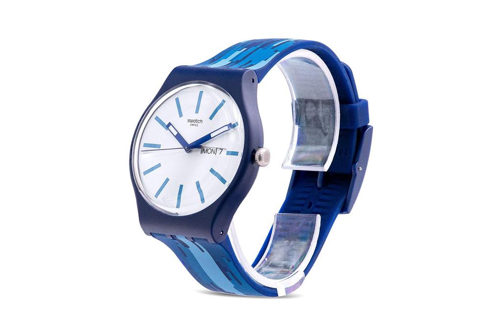 Swatch FIAMMABLU SUON712 Officially Imported Watch,