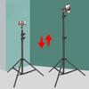 1Pc  Photography Tripod Selfie Live Broadcast Floor Tripod Meters Thermometer Light Stand Meters Light Stand