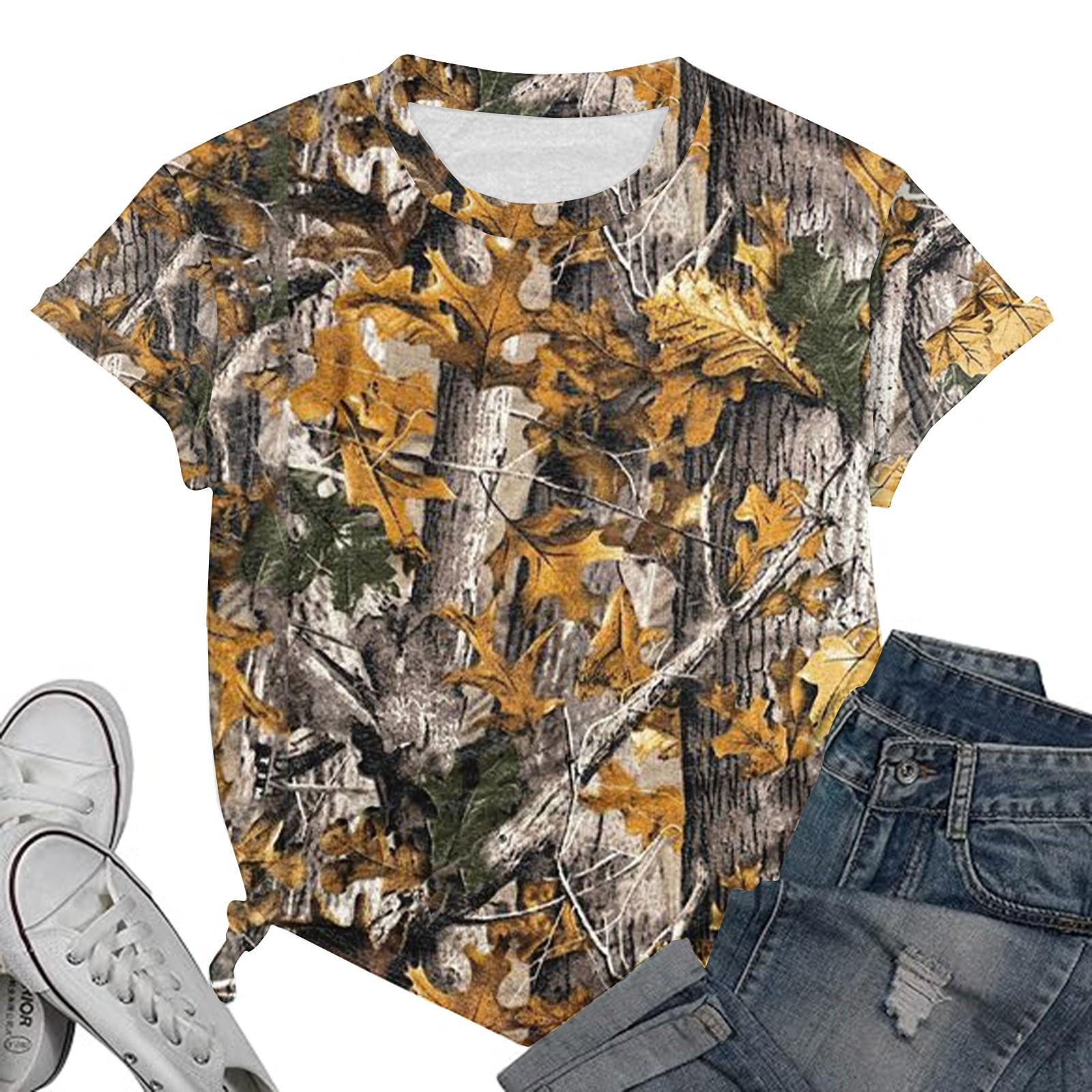 

Женская модная повседневная футболка с круглым вырезом и коротким рукавом с забавным принтом XL жёлтый