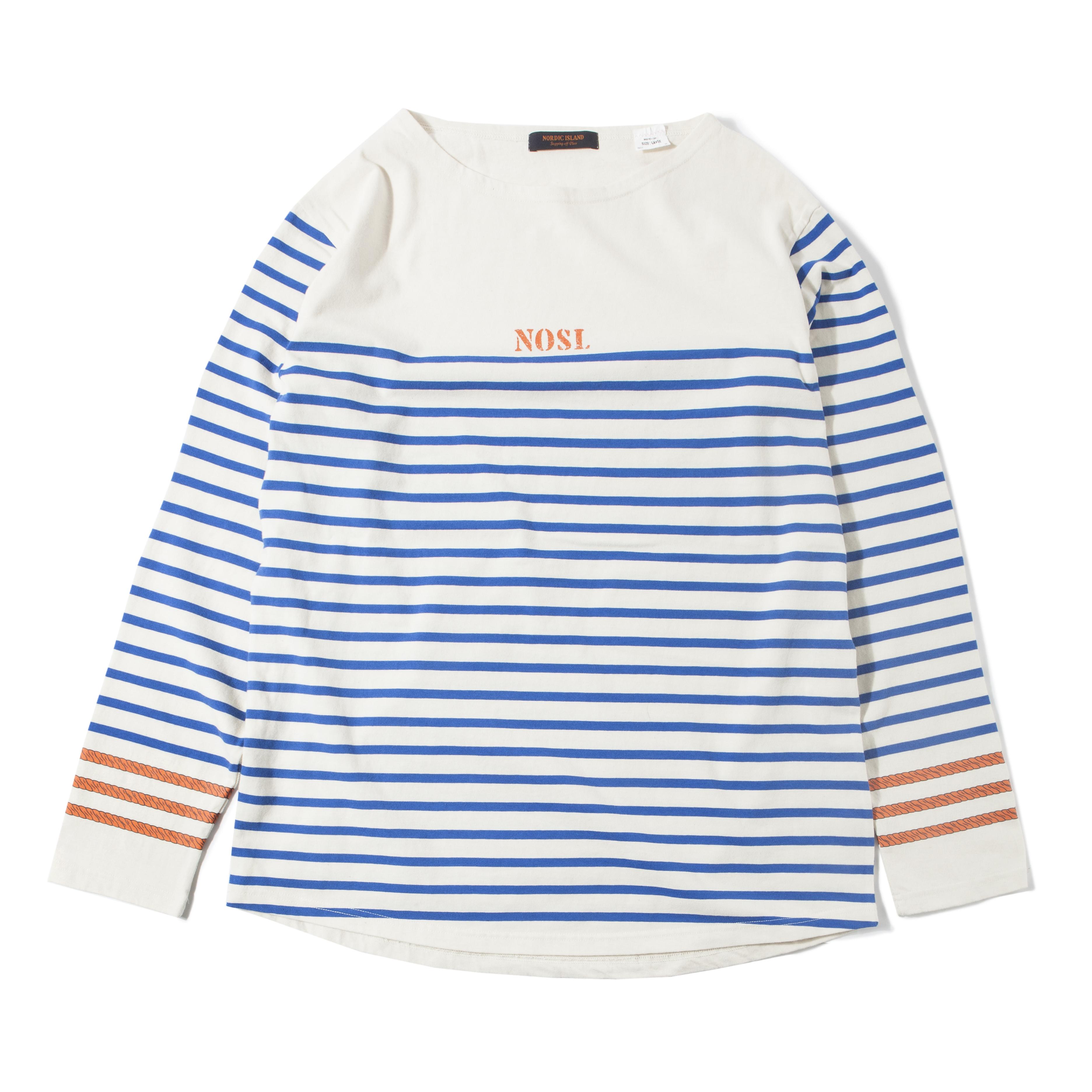 Nordic Island Officer Boat Neck White S