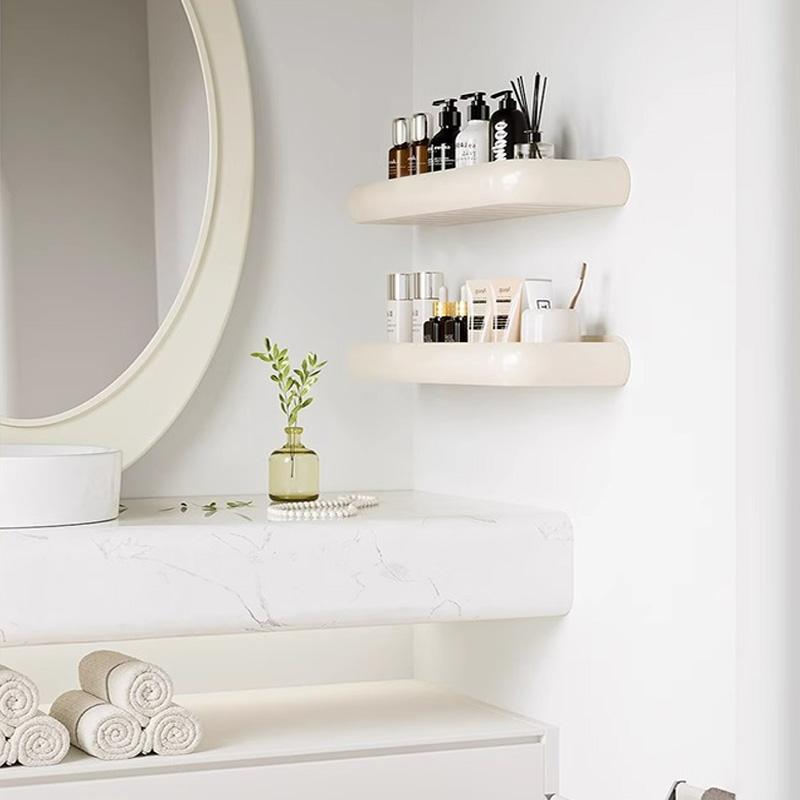 Bathroom Shelf Toilet Sink Hanging Wall Organizer No-Punch Storage Organizer Shampoo Rack Bathroom Accessories Premium Quality