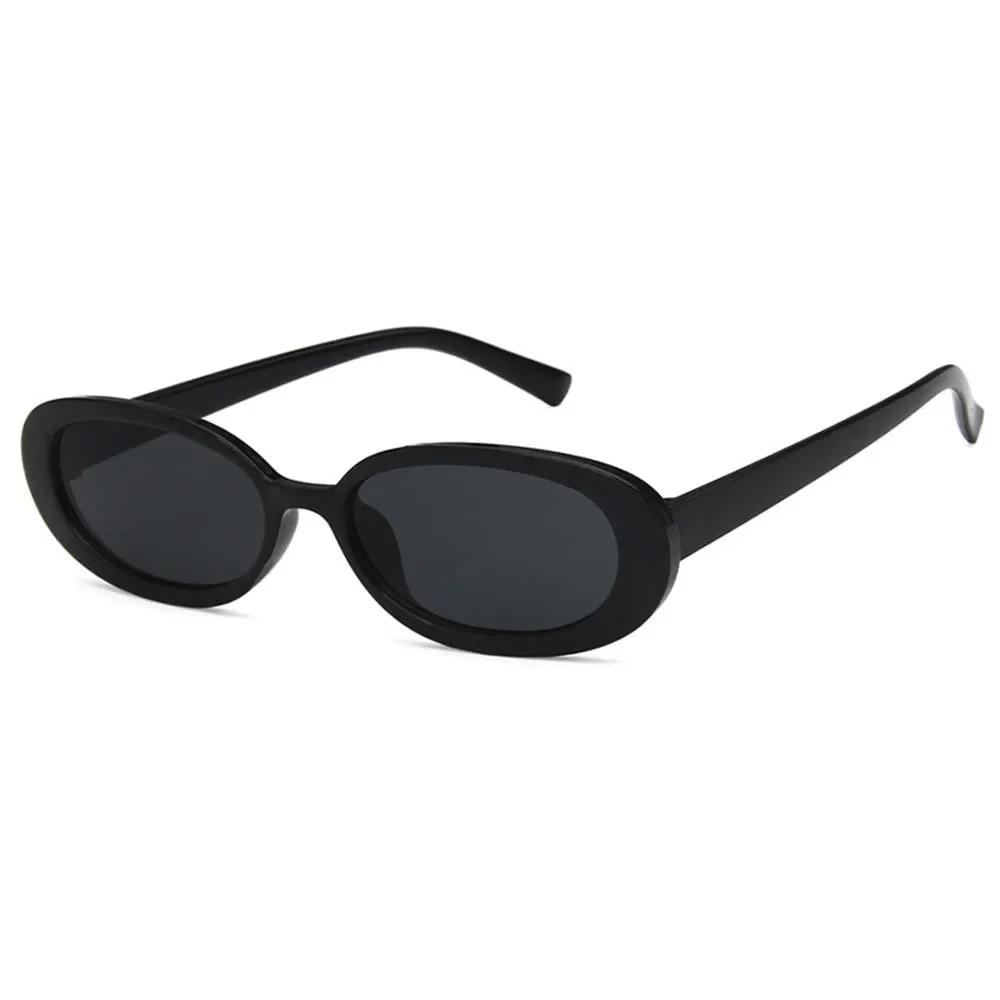 Pink Retro Sunglasses Oval Sunglasses Women Retro Brand Designer Vintage Ladies Cat Eye Pink Cycling Sun Glasses UV400