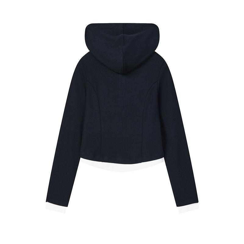 FILA Original Fashion Classic Simple Retro Sports Casual Versatile Comfortable Hoodie Women hoodies F11W619220FNV