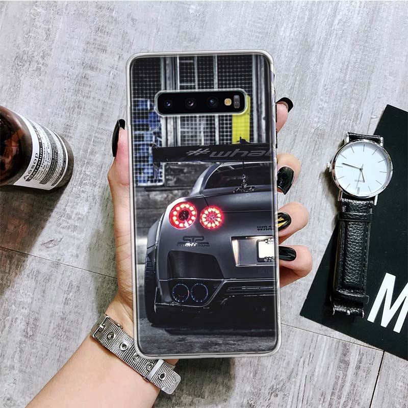 GTR Sportwagen JDM Handyhülle Für Samsung Galaxy S20 FE S10 Plus S21 S22 Ultra S10E S9 S8 S7 Edge J4 + Fundas Cover Coque